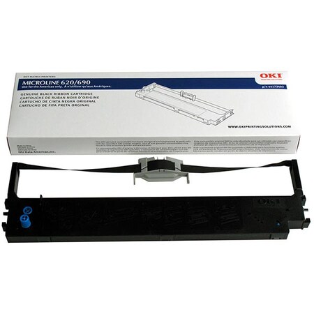 Oki OKI Black Ribbon, 8M Characters 44173403